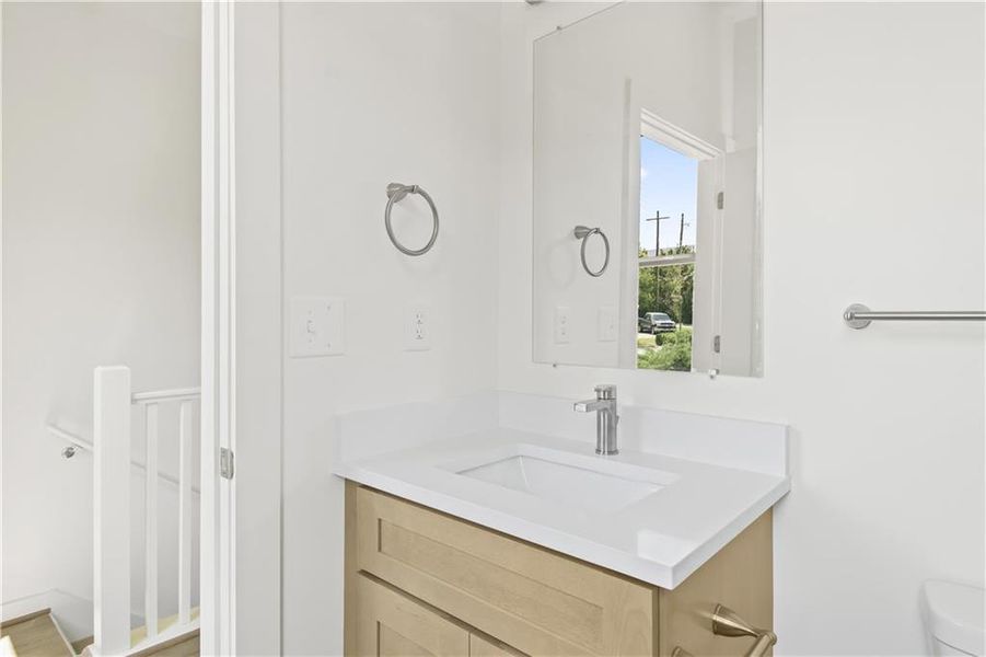 Furnished interior view inside a new home in , Atlanta (Image 5).