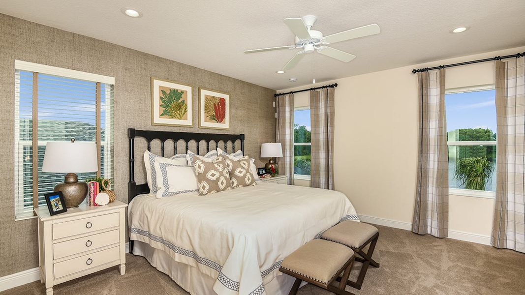 Furnished interior view inside a new home in Windward Real Estate and Homes for Sale in Sarasota, FL - Neal Communities, Lakewood Ranch (Image 14).