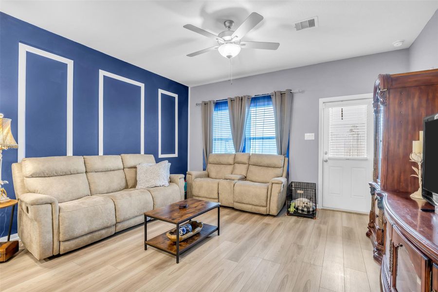 Furnished interior view inside a new home in The Villages at WestPointe, Dayton (Image 10). Furnished interior view inside a new home in The Villages at WestPointe, Dayton (Image 10).