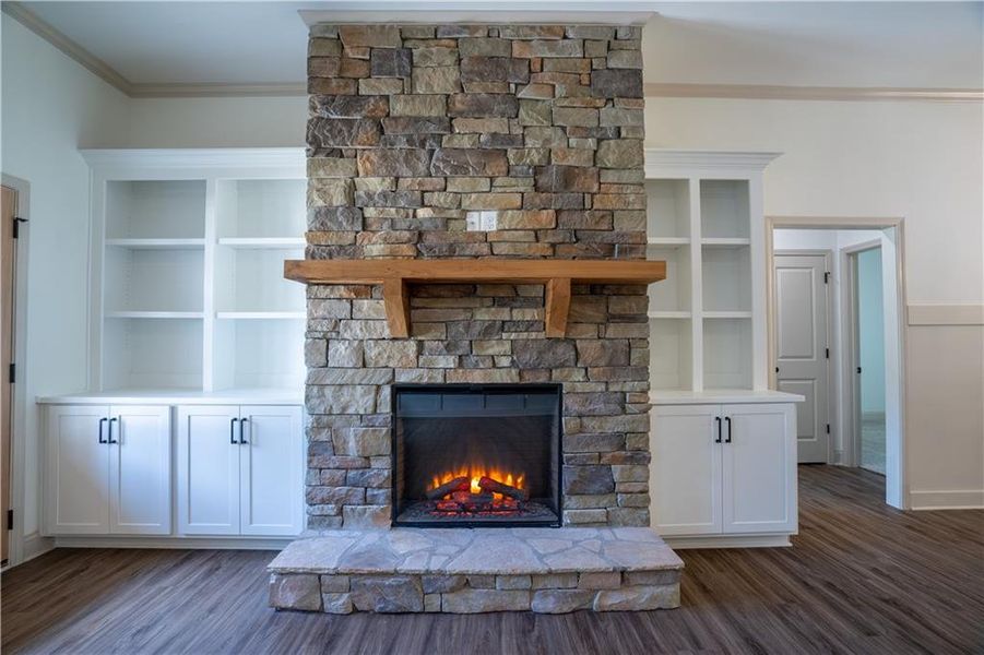 Furnished interior view inside a new home in , Temple (Image 6).