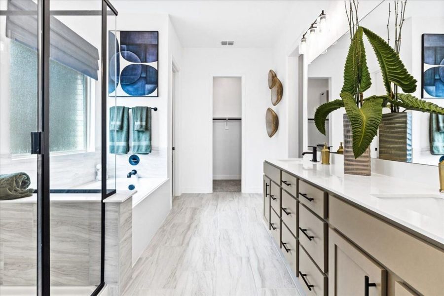 Representative furnished interior of a home built from the Hawthorn II Colony At Pinehurst Signature by Brohn Homes in Colony at Pinehurst, Pinehurst (Image 13).