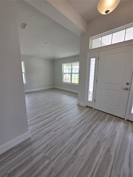 Spacious, unfurnished interior of a new home in The Preserve at Laurel Lake, Lake City (Image 3). Spacious, unfurnished interior of a new home in The Preserve at Laurel Lake, Lake City (Image 3).