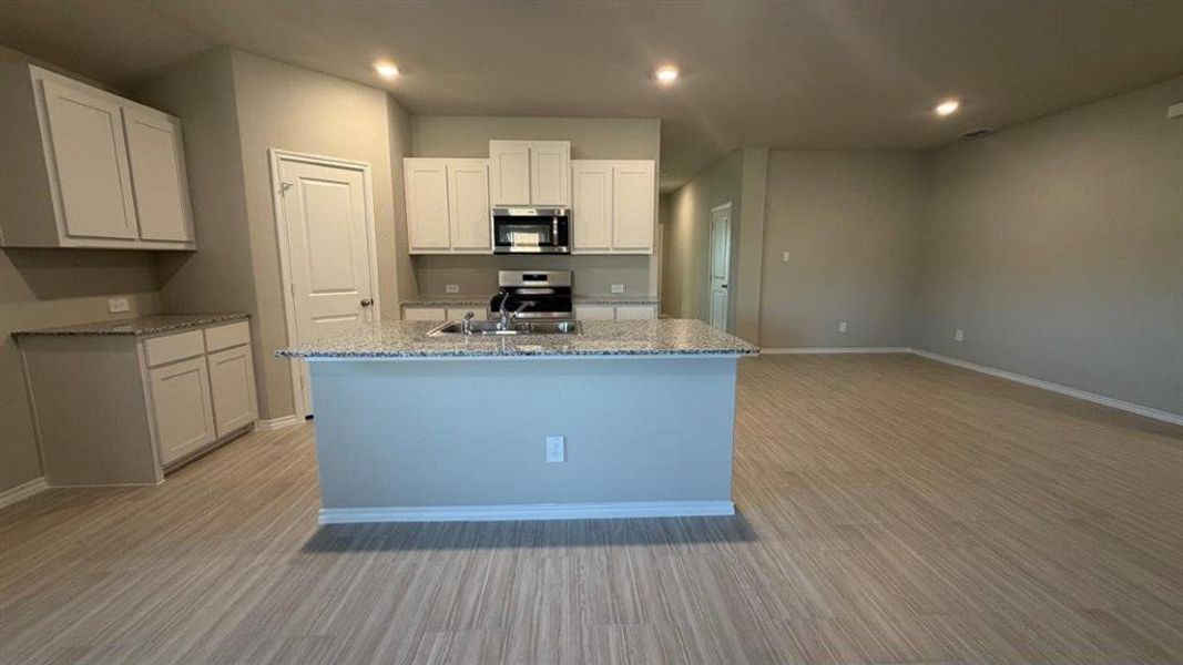 Furnished interior view inside a new home in Hickory Grove, Krum (Image 4).