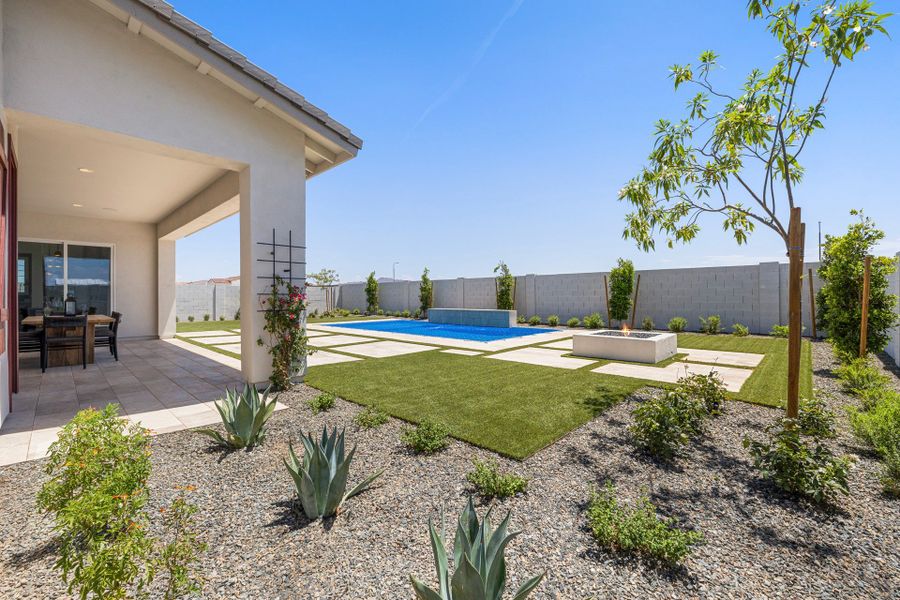 Representative exterior details of a home built from the Allure by Cachet Homes Arizona in McKinley Glenn, Chandler (Image 8). Representative exterior details of a home built from the Allure by Cachet Homes Arizona in McKinley Glenn, Chandler (Image 8).