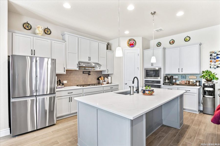 Furnished interior view inside a new home in , Bulverde (Image 9).