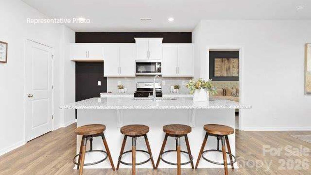 Furnished interior view inside a new home in Bristol Terrace, Statesville (Image 15).
