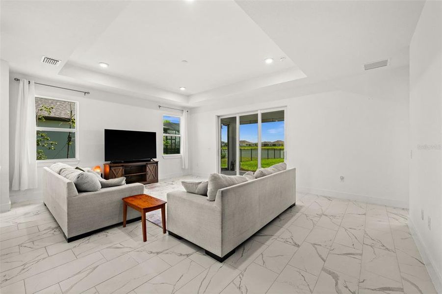 Furnished interior view inside a new home in , Punta Gorda (Image 18).