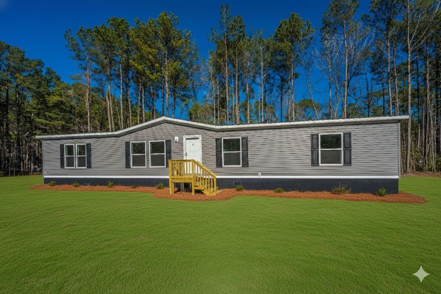 Exterior details and patio area of a home in , Summerville (Image 17).