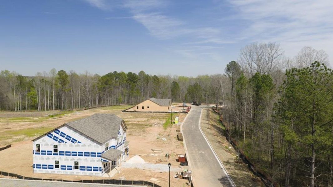 In-progress construction of a new home in , South Fulton, GA (Image 3). In-progress construction of a new home in , South Fulton, GA (Image 3).