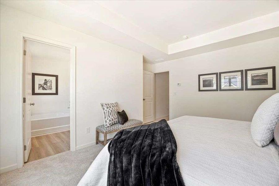 Furnished interior view inside a new home in , Conyers (Image 9).