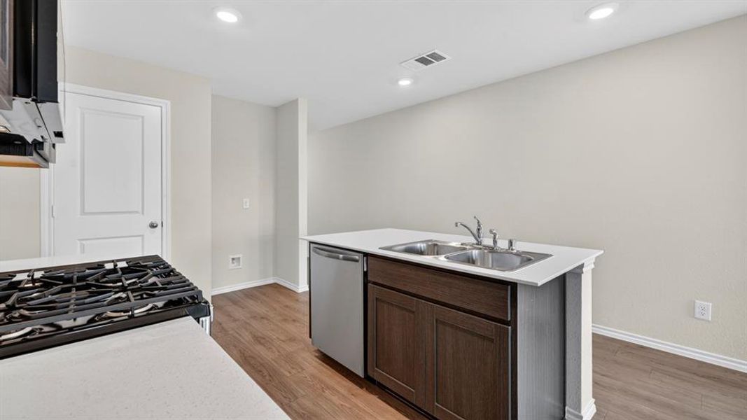 Furnished interior view inside a new home in The Hills of Sherman, Sherman (Image 4).