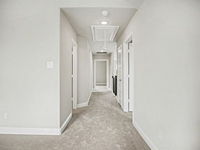 Spacious, unfurnished interior of a new home in Ten Mile Creek Estates, DeSoto (Image 10). Spacious, unfurnished interior of a new home in Ten Mile Creek Estates, DeSoto (Image 10).