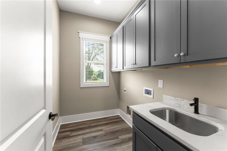 Furnished interior view inside a new home in , Cumming (Image 13).