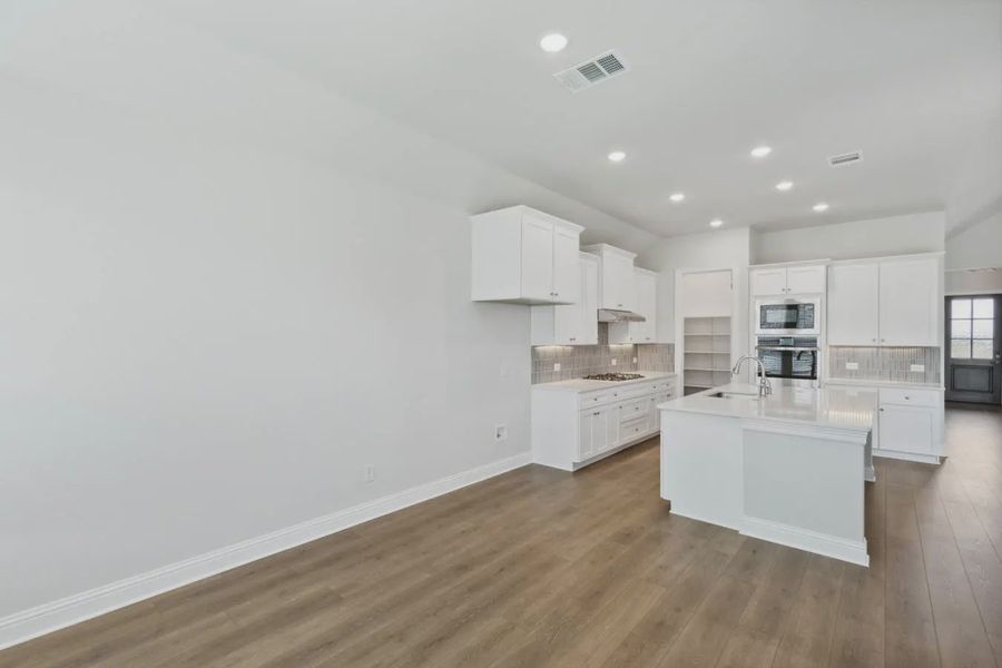 Representative furnished interior of a home built from the Fairview by Chesmar Homes in Westside Preserve, Midlothian (Image 4).