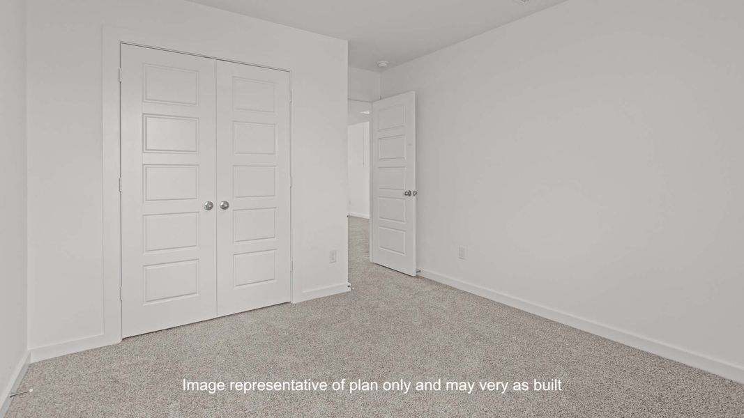Spacious, unfurnished interior of a new home in Overlook West, Wolfforth (Image 22).