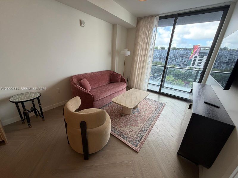 Furnished interior view inside a new home in , Miami (Image 5).