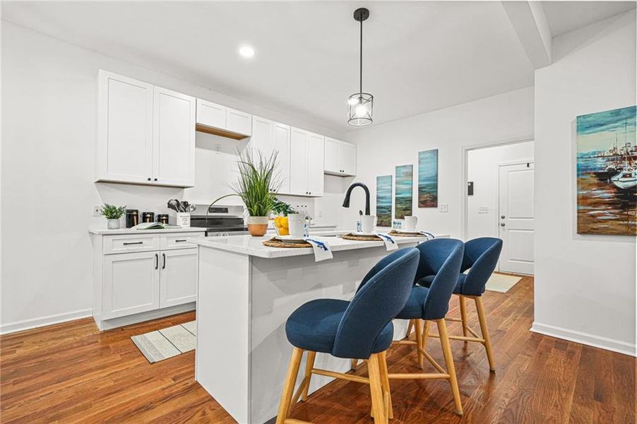 Furnished interior view inside a new home in , Gainesville (Image 43).