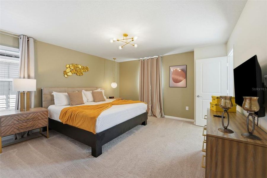 Furnished interior view inside a new home in , Clermont (Image 47).