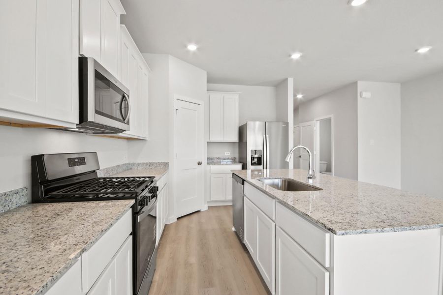 Furnished interior view inside a new home in The Villages at Westpointe, Dayton (Image 5). Furnished interior view inside a new home in The Villages at Westpointe, Dayton (Image 5).