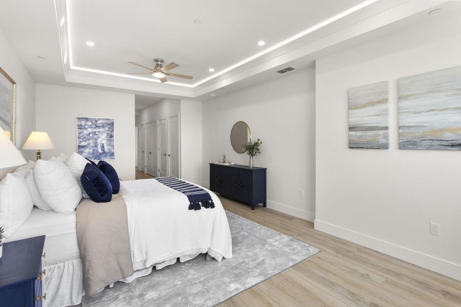 Furnished interior view inside a new home in , Tierra Verde (Image 37).