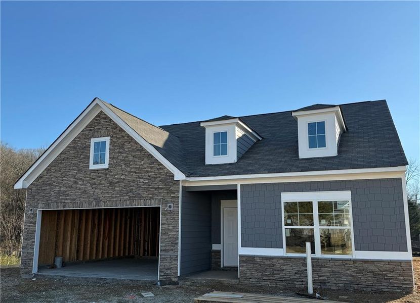 In-progress construction of a new home in Maple Village, Adairsville, GA (Image 22).