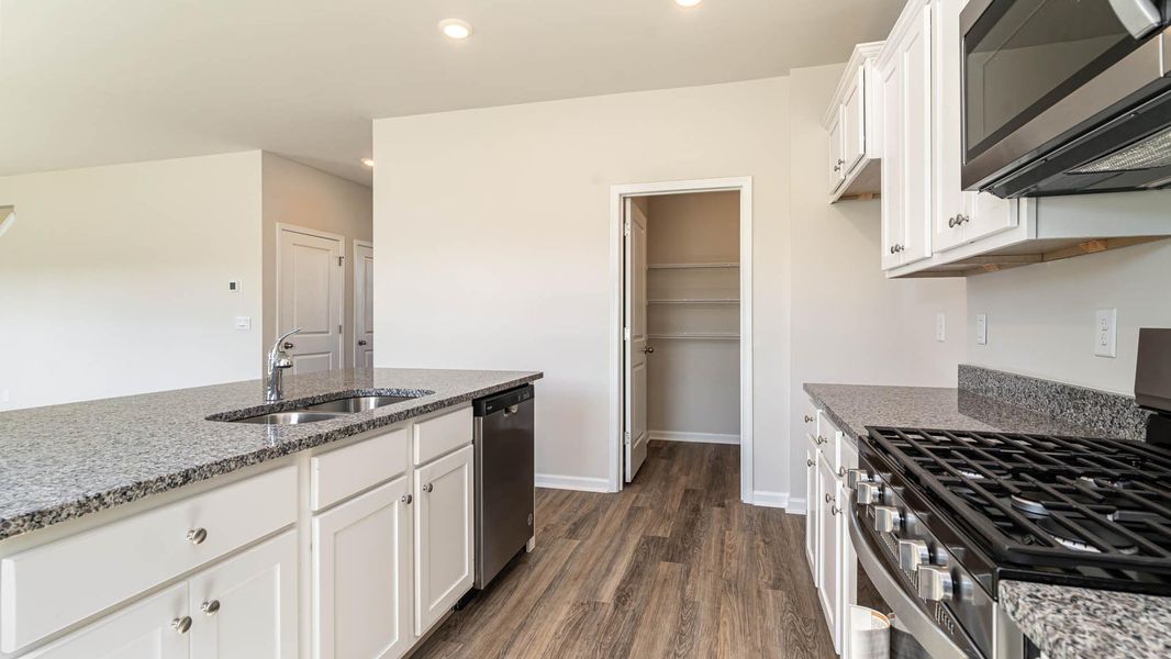 Furnished interior view inside a new home in The Bluffs at Mill Creek, Florence (Image 7). Furnished interior view inside a new home in The Bluffs at Mill Creek, Florence (Image 7).