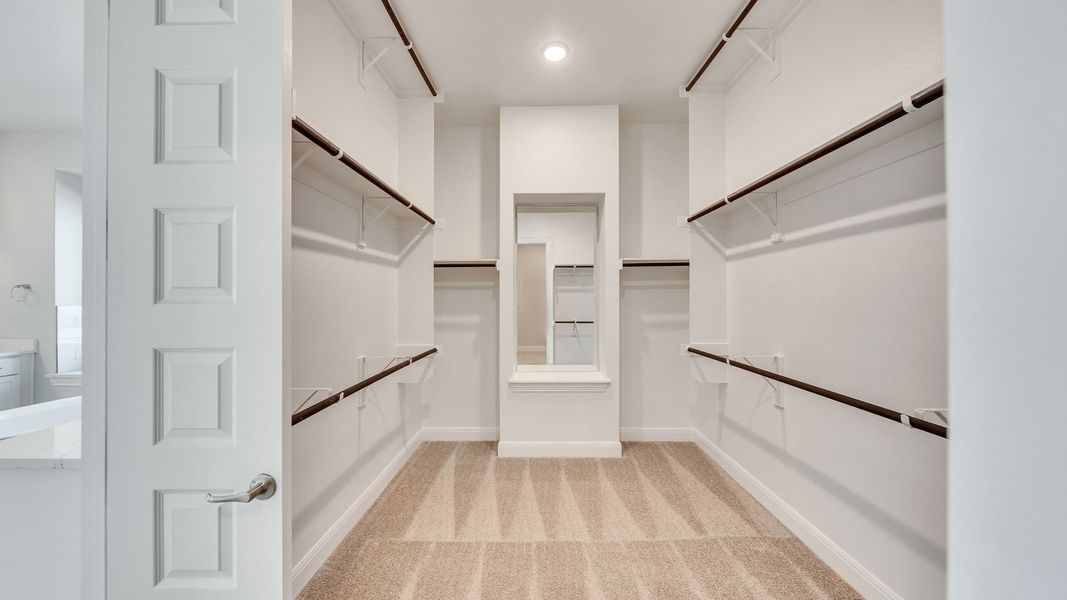 Furnished interior view inside a new home in Hawkes Landing, Leander (Image 17).