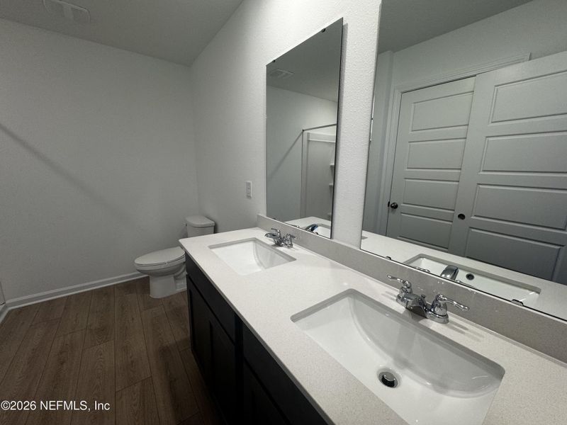 Furnished interior view inside a new home in Copes Landing, Jacksonville (Image 20).