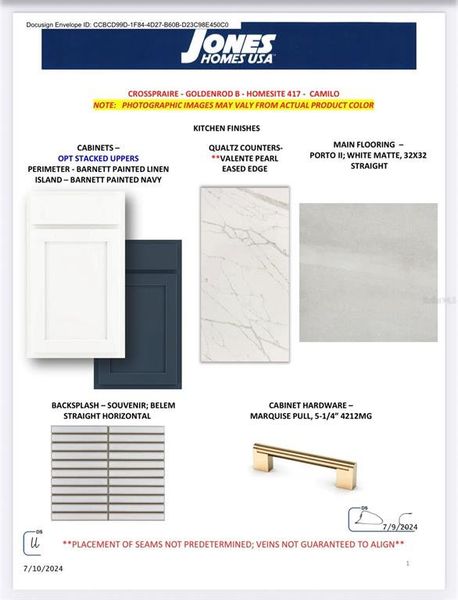 Sample of building materials used in homes in , St. Cloud (Image 35).