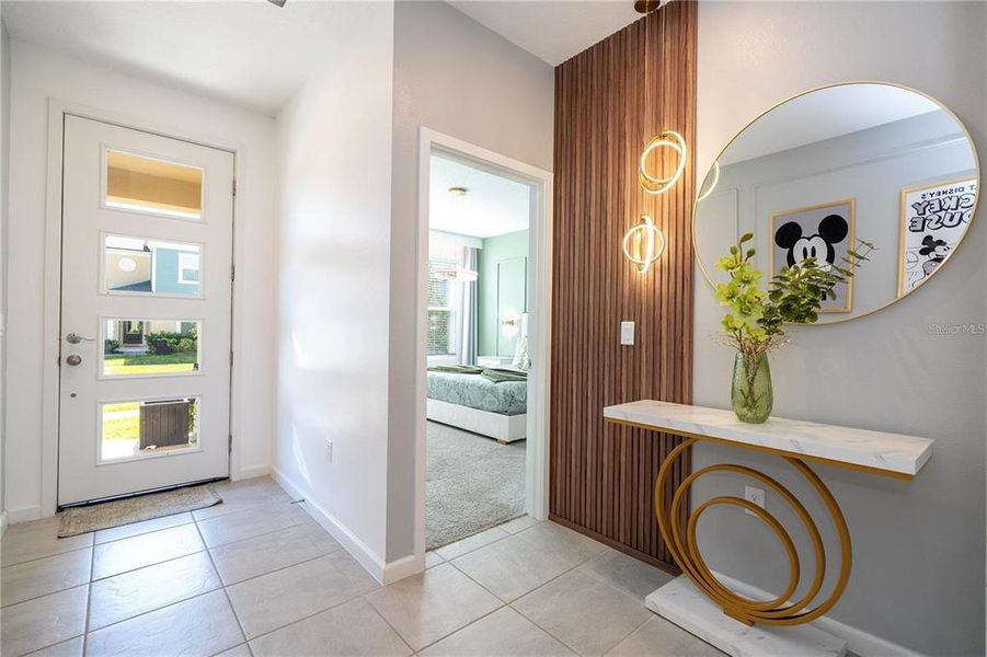 Furnished interior view inside a new home in , Kissimmee (Image 16).