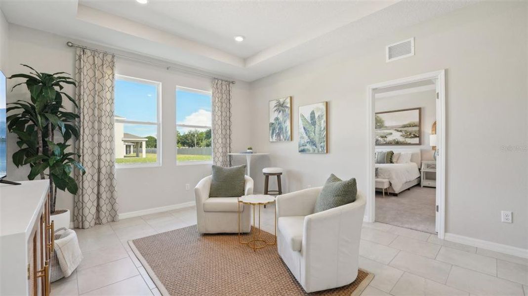 Furnished interior view inside a new home in Archer at Two Rivers, Zephyrhills (Image 4).