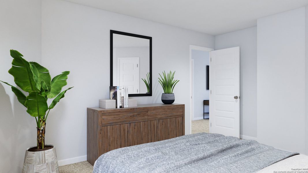 Furnished interior view inside a new home in Swenson Heights, Seguin (Image 5).