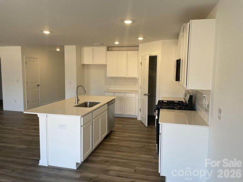 Furnished interior view inside a new home in Bakers Creek, Kannapolis (Image 3). Furnished interior view inside a new home in Bakers Creek, Kannapolis (Image 3).