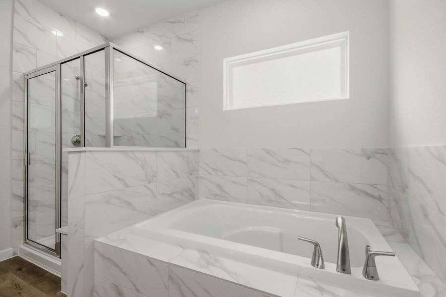 Furnished interior view inside a new home in The Woodlands Hills, Willis (Image 7).