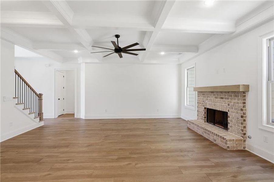 Spacious, unfurnished interior of a new home in , Marietta (Image 20).