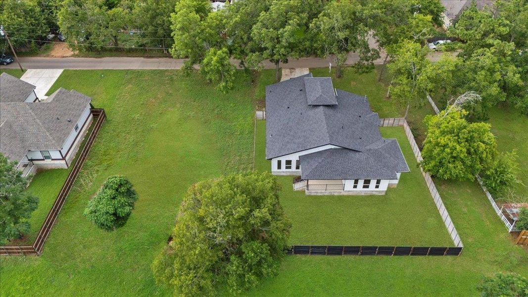 Aerial view of property and surrounding area Aerial view of property and surrounding area