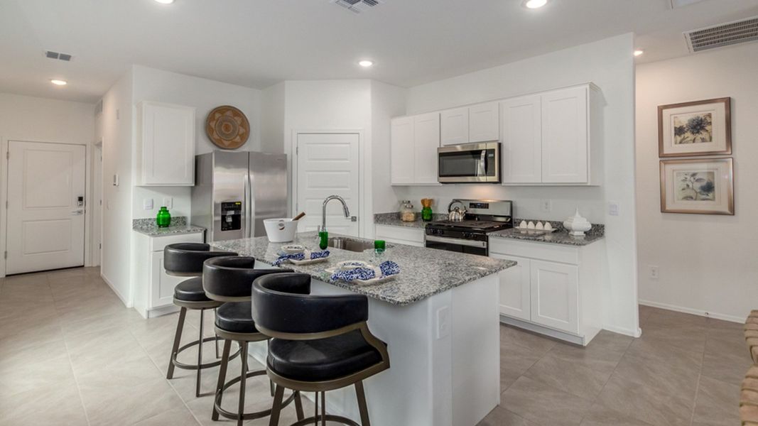 Furnished interior view inside a new home in Blackhawk, Tucson (Image 13).