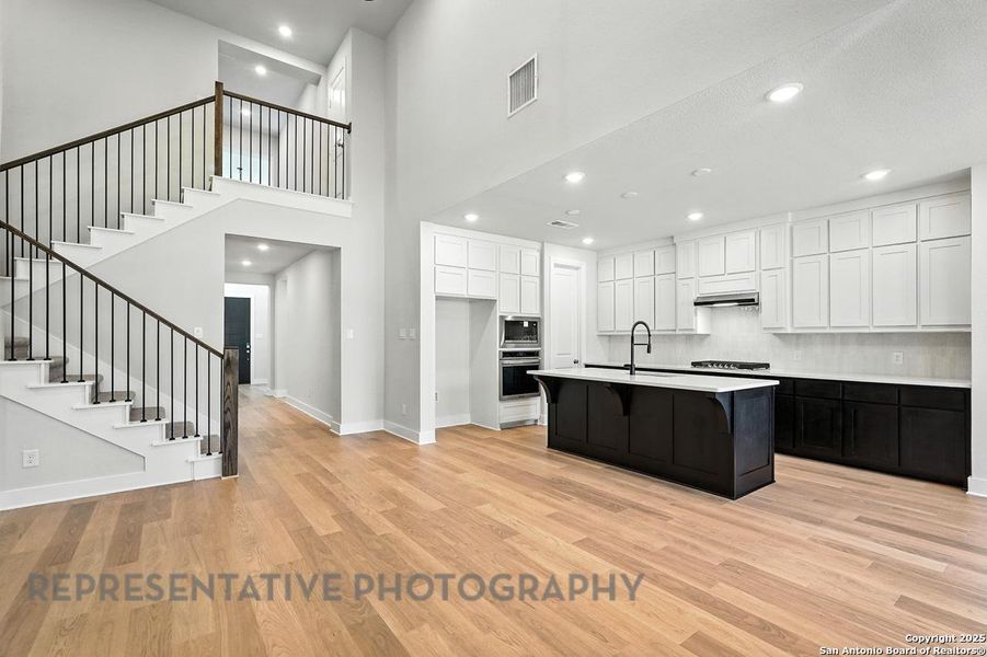 Furnished interior view inside a new home in The Crossvine, Schertz (Image 12). Furnished interior view inside a new home in The Crossvine, Schertz (Image 12).