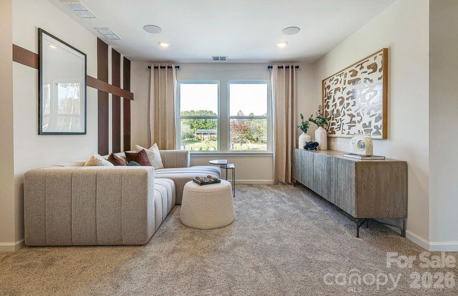 Furnished interior view inside a new home in Galloway Towns, Charlotte (Image 16).