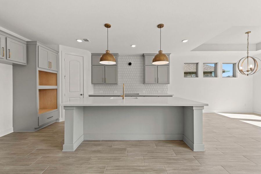 Furnished interior view inside a new home in , Brookshire (Image 5).