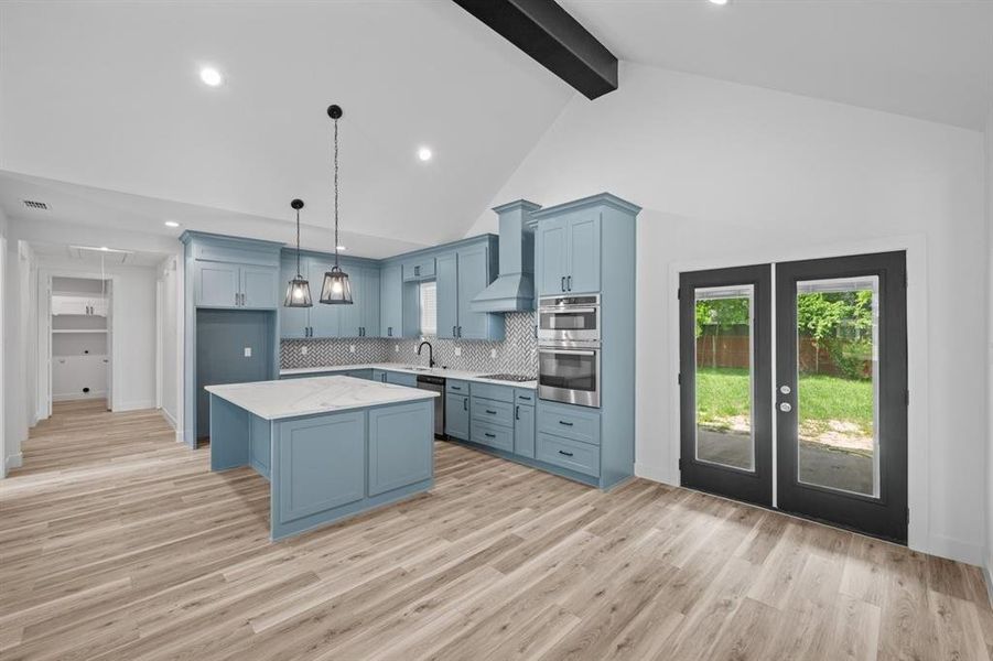 Furnished interior view inside a new home in , Greenville (Image 7).