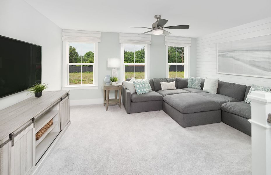 Versatile Loft space with full bath and private guest suite. Perfect for movie night or for a guest retreat. Versatile Loft space with full bath and private guest suite. Perfect for movie night or for a guest retreat.