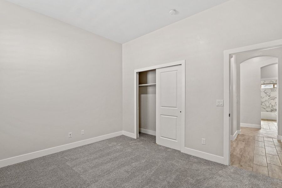 Spacious, unfurnished interior of a new home in Paseo Del Este Unit 9, El Paso (Image 38). Spacious, unfurnished interior of a new home in Paseo Del Este Unit 9, El Paso (Image 38).