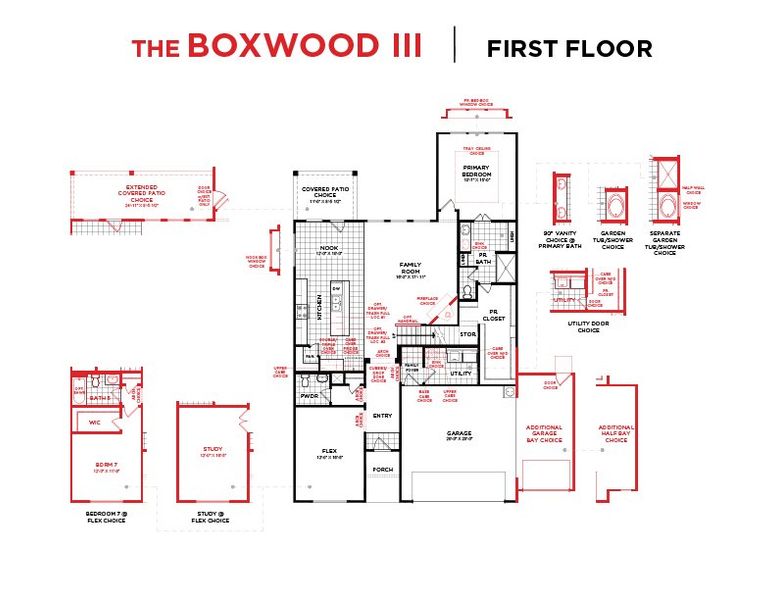 Boxwood III First Floor