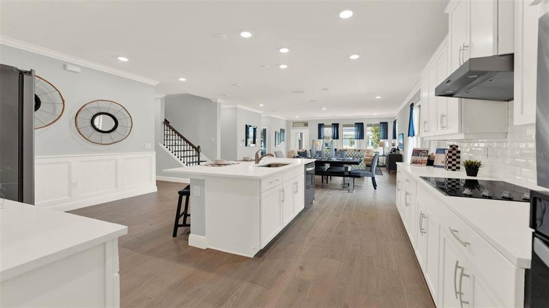 Furnished interior view inside a new home in Waterleigh, Winter Garden (Image 16).