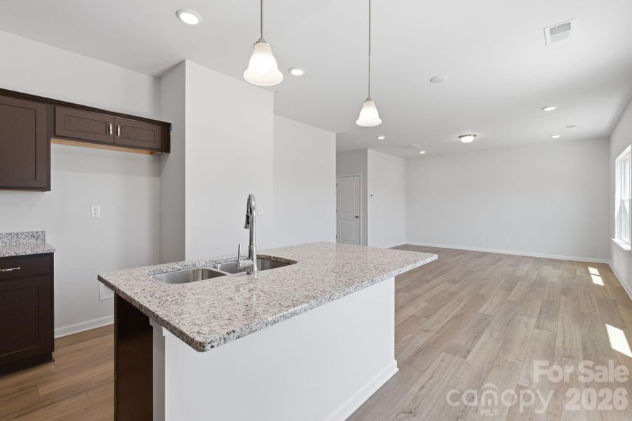 Furnished interior view inside a new home in Catawba Trace, Catawba (Image 7).