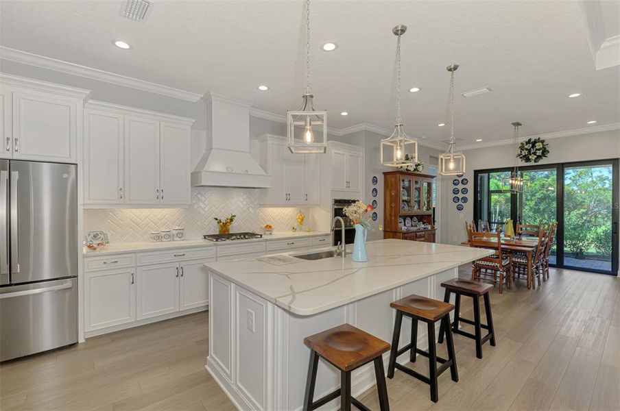 Furnished interior view inside a new home in , Venice (Image 17).