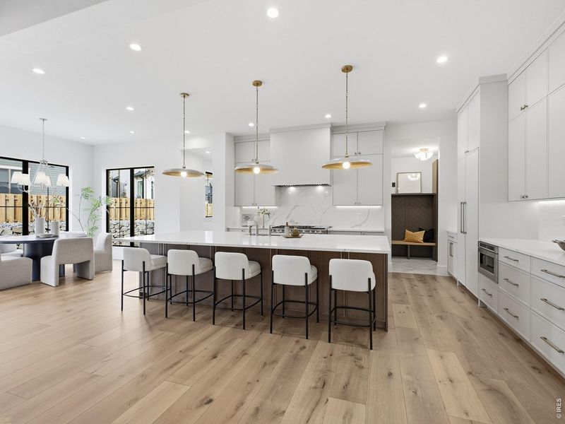 Furnished interior view inside a new home in , Louisville (Image 14).
