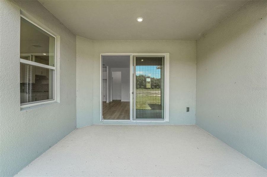 Exterior details and patio area of a home in Reserve at Hammock Oaks, Lady Lake (Image 20). Exterior details and patio area of a home in Reserve at Hammock Oaks, Lady Lake (Image 20).