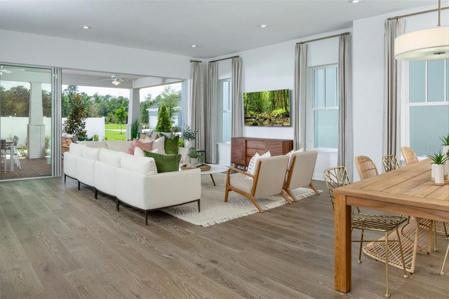 Furnished interior view inside a new home in Celebration, Celebration (Image 7).